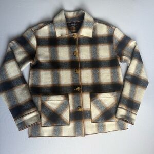 CHARLIE B Reversible Plaid‎ Jacket
